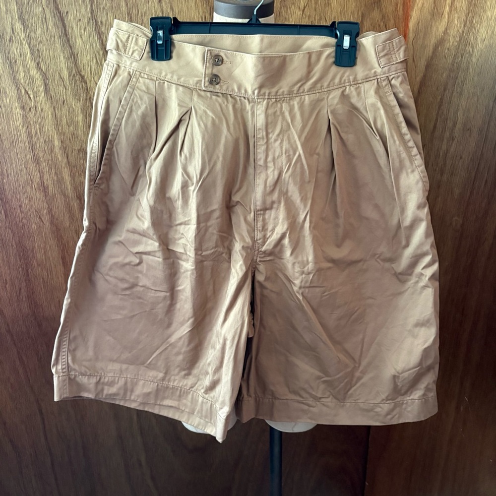 BAPE sz M Light Gray Short Sleeve Cotton Button Down Bathing Ape Head Logo - Picture 2 of 11